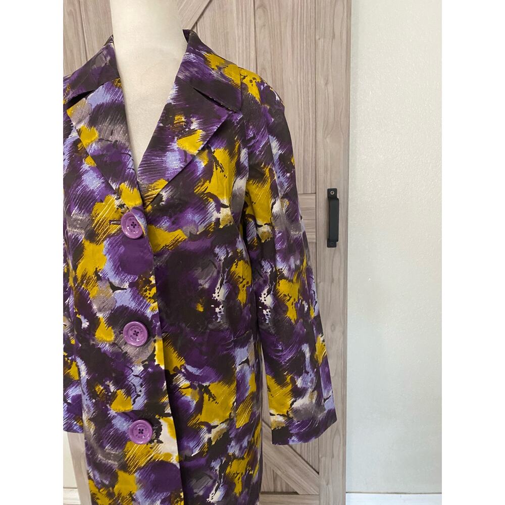 Michael Michael Kors Xs Multicolor 3 Button 3/4 L… - image 4